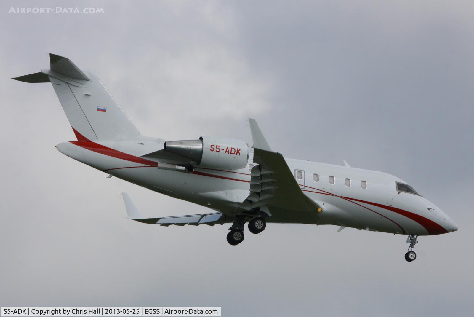 S5-ADK, 2010 Bombardier Challenger 605 (CL-600-2B16) C/N 5855, Elit Avia