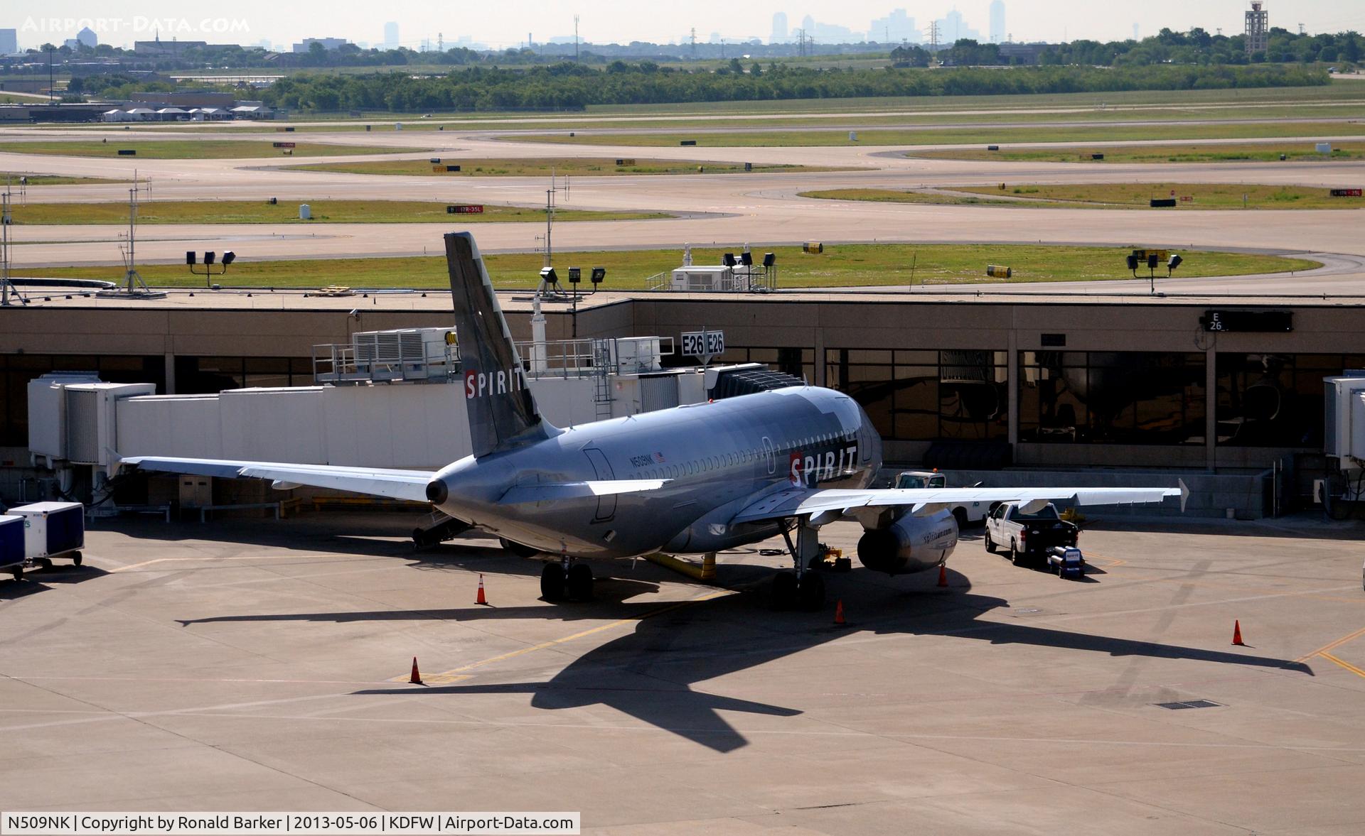 N509NK, 2005 Airbus A319-132 C/N 2603, DFW, TX