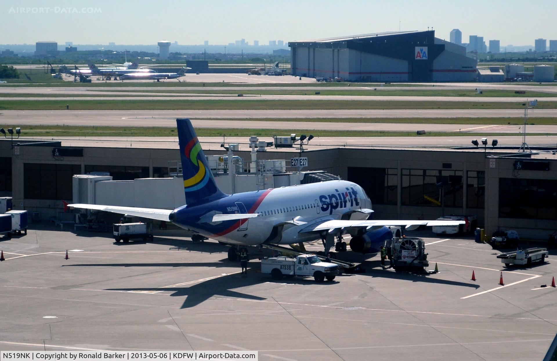 N519NK, 2006 Airbus A319-132 C/N 2723, DFW, TX
