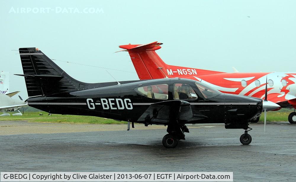 G-BEDG, 1976 Rockwell International 112 Commander C/N 482, Ex: (N1482J) > N1219J > G-BEDG - Originally owned to, Glos-Air Ltd in August 1976 and currently owned to, G-BEDG Ltd since May 2008