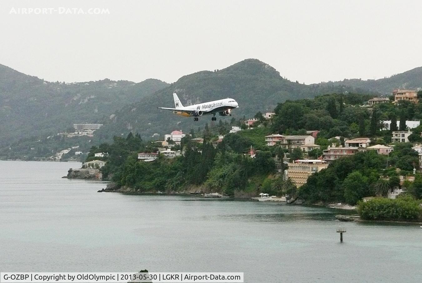 G-OZBP, 2001 Airbus A321-231 C/N 1433, Finals for landing RW35