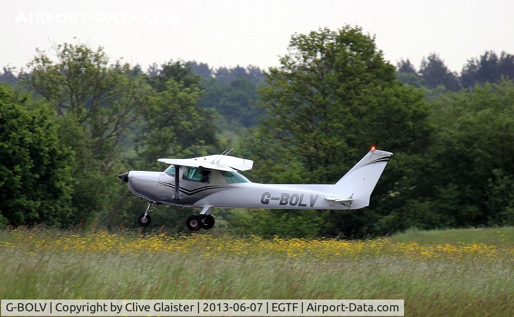 G-BOLV, 1977 Cessna 152 C/N 152-80492, Ex: N24983 > G-BOLV - Originally owned to, London Flight Centre (Stansted) Ltd in April 1988 and currently owned to, Synergy Aircraft Leasing Ltd since June 2006