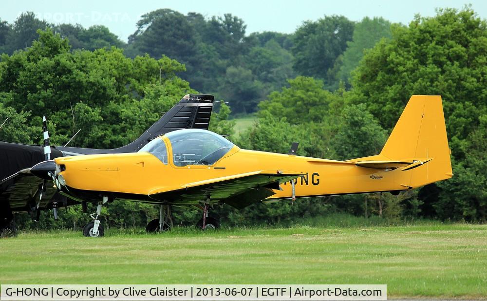 G-HONG, 1988 Slingsby T-67M-200 Firefly C/N 2060, Ex: G-7-128 > Hong Kong HKG-12 > VR-HZR > G-HONG - Originally owned in private hands in March 1994 and currently with, Jewel Aviation & Technology Ltd since February 2008