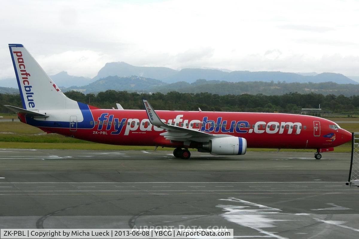 ZK-PBL, 2008 Boeing 737-8FE C/N 36605, At Coolangatta
