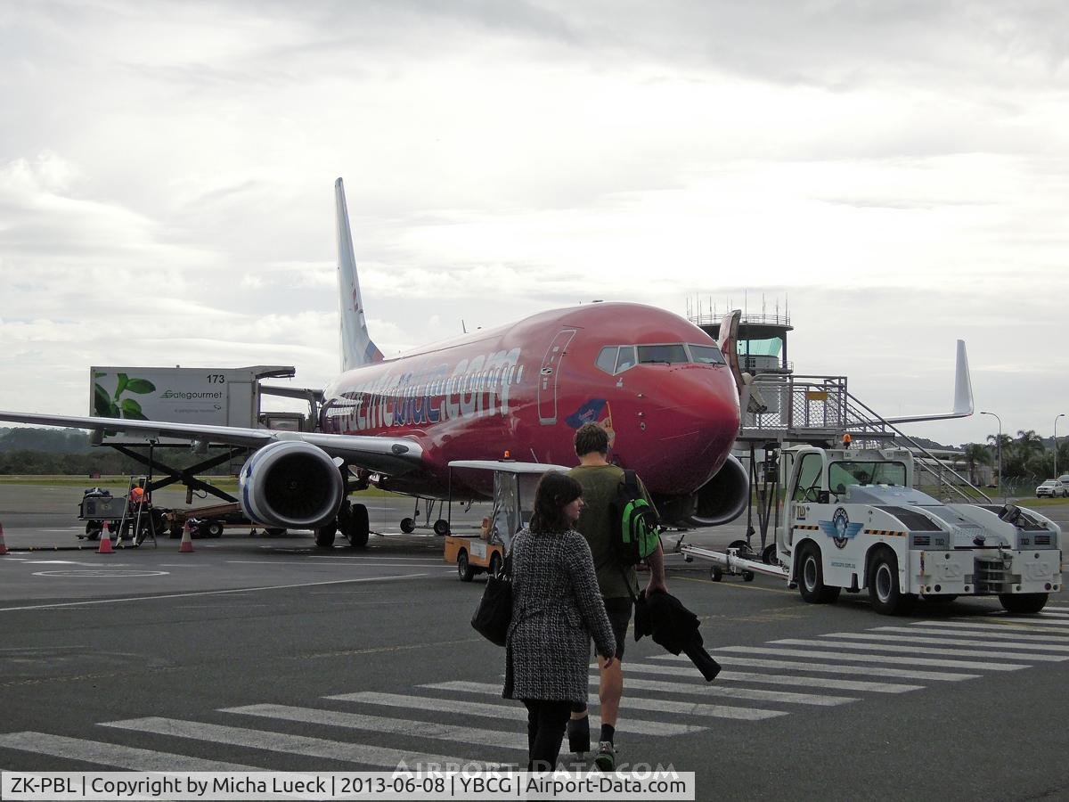 ZK-PBL, 2008 Boeing 737-8FE C/N 36605, At Coolangatta