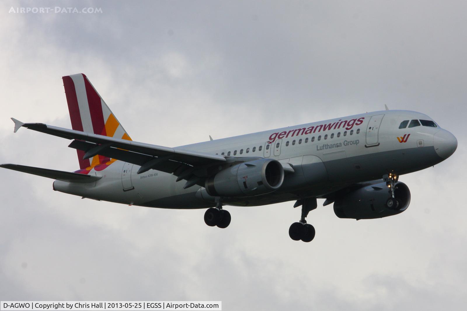 D-AGWO, 2009 Airbus A319-132 C/N 4166, Germanwings