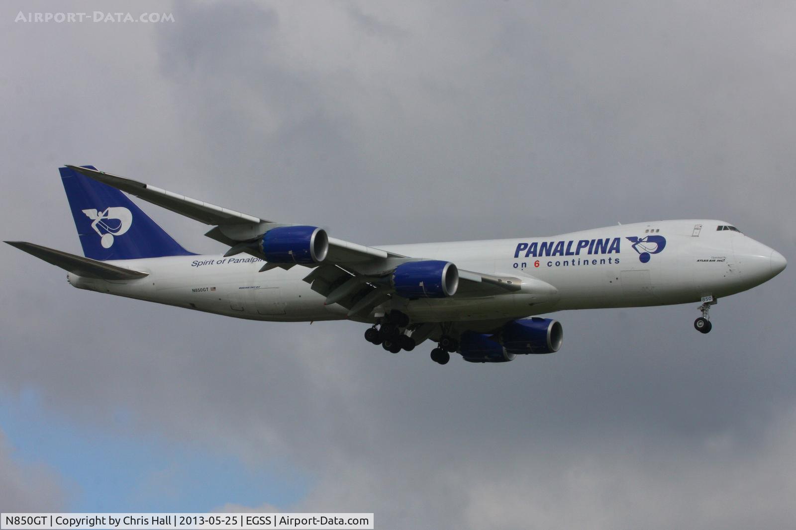 N850GT, 2012 Boeing 747-87UF/SCD C/N 37570, Atlas Air painted in 