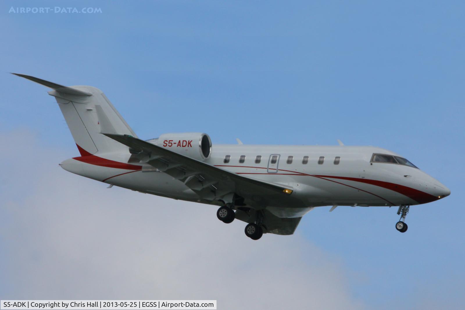 S5-ADK, 2010 Bombardier Challenger 605 (CL-600-2B16) C/N 5855, Elit Avia