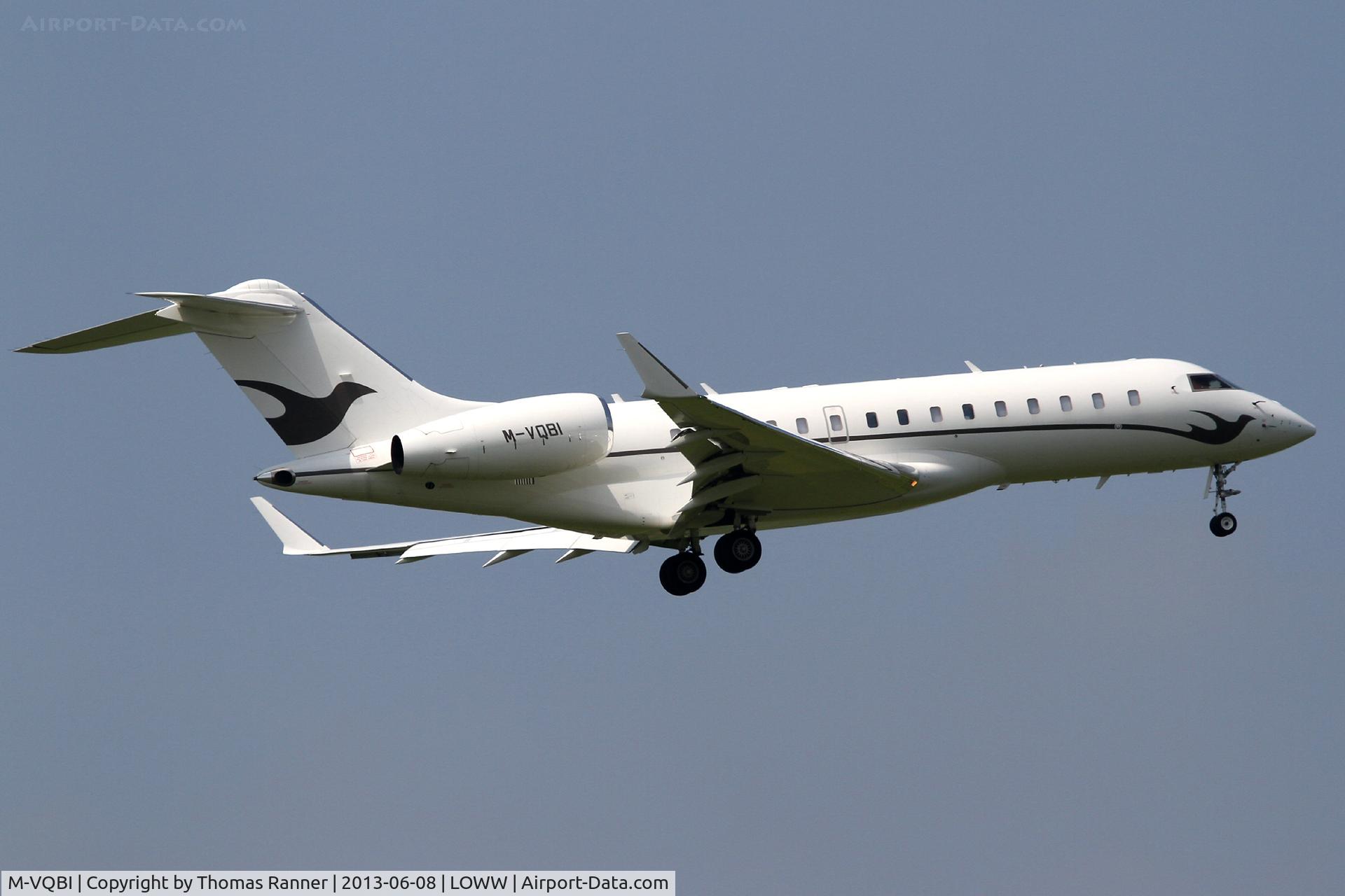 M-VQBI, 2006 Bombardier BD-700-1A10 Global Express C/N 9213, Global Jet Concept Bombadier Global XRS