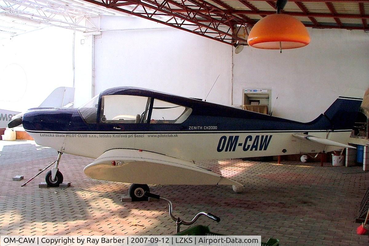 OM-CAW, 1995 Zenair CH-2000 C/N 20-0009, Zenair CH.2000 [20-0009] Karlova pri Senci~OM 12/09/2007