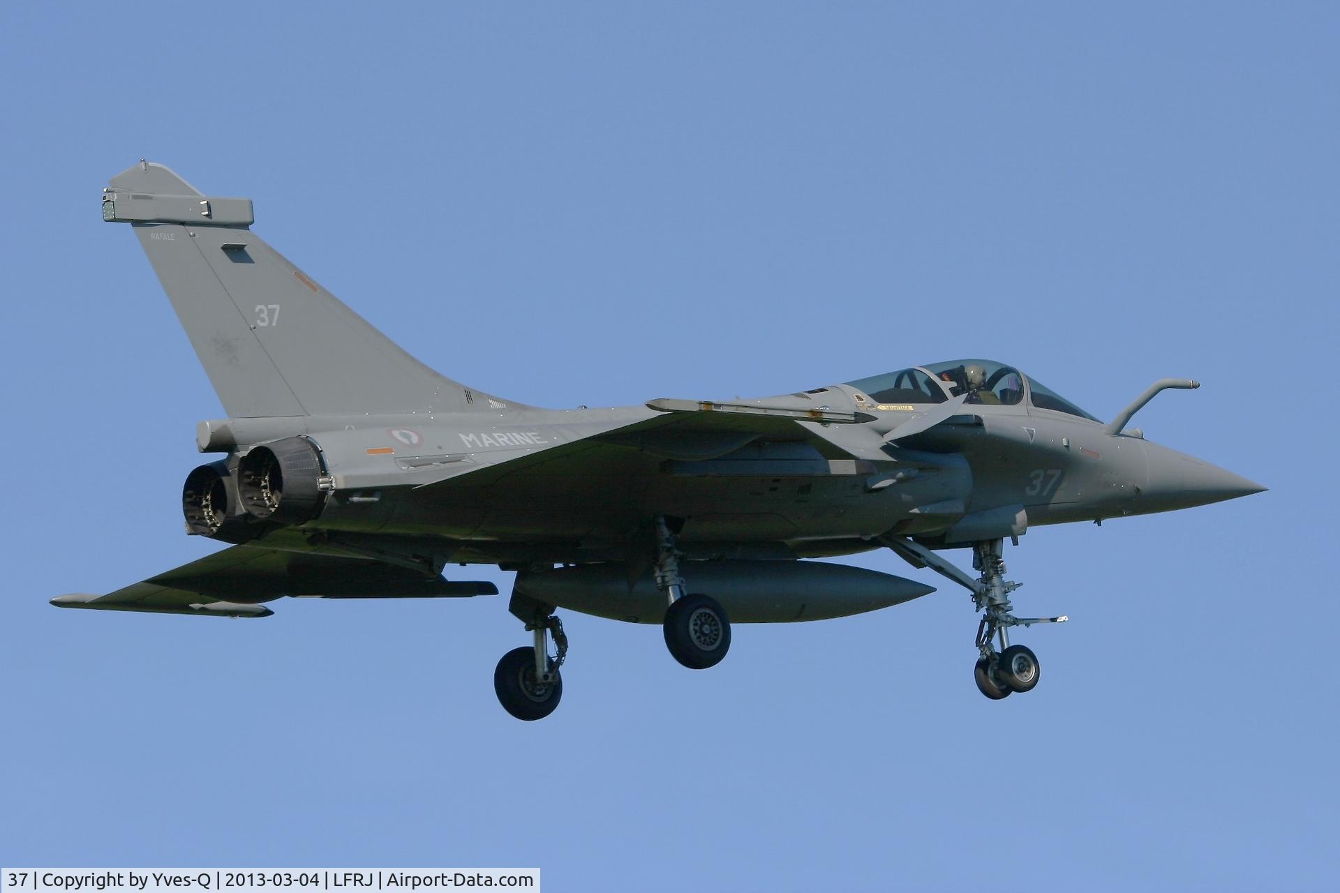 37, 2012 Dassault Rafale M C/N 37, French Naval Aviation Dassault Rafale M, Landivisiau Naval Air Base (LFRJ)