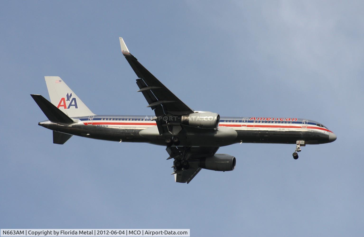 N663AM, 1992 Boeing 757-223 C/N 25297, American 757