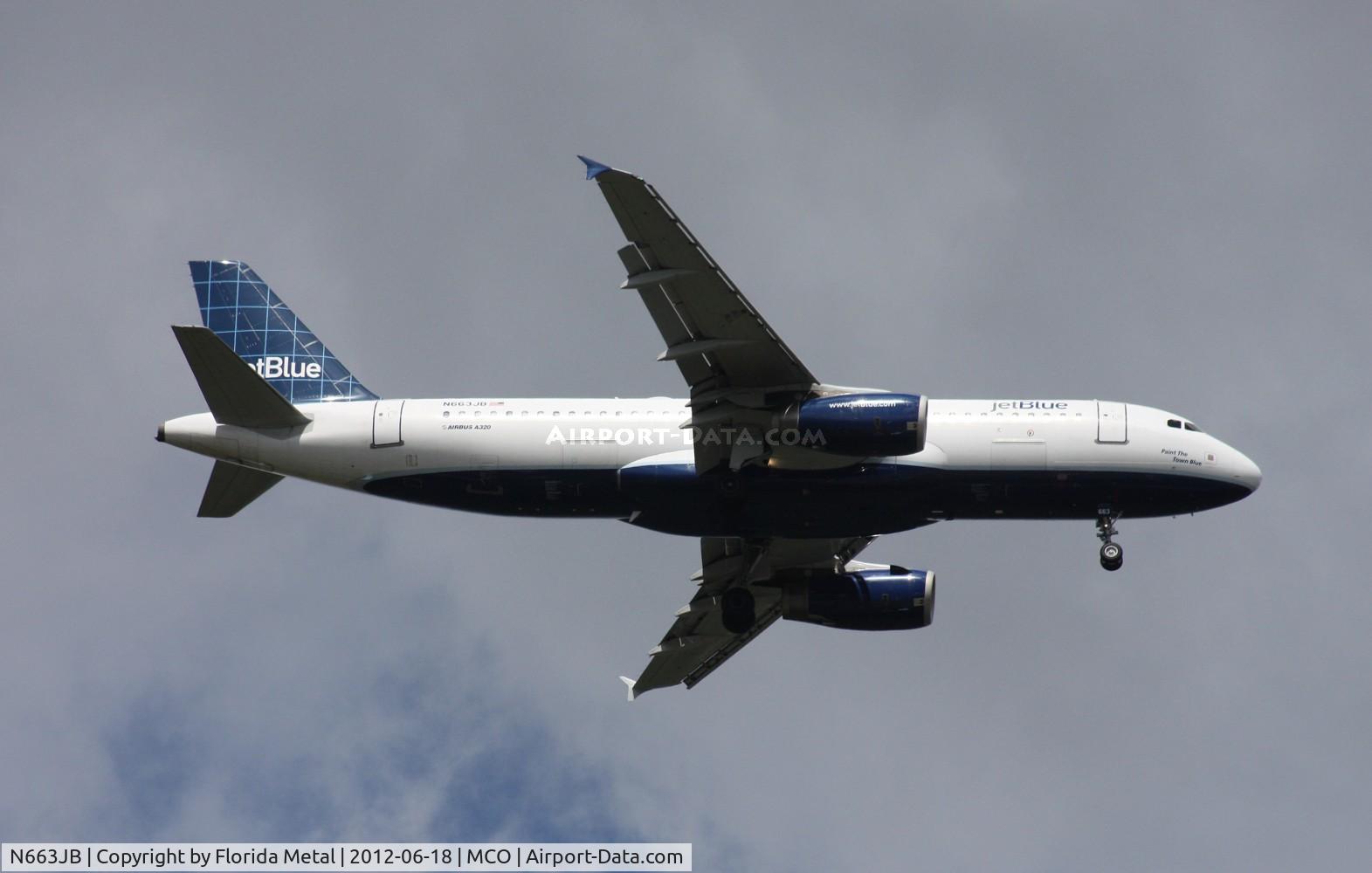 N663JB, 2007 Airbus A320-232 C/N 3287, Jet Blue A320