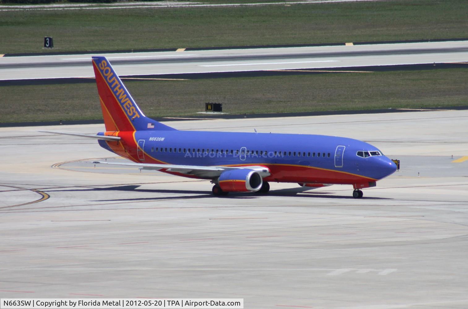 N663SW, 1985 Boeing 737-3Q8 C/N 23256, Southwest 737