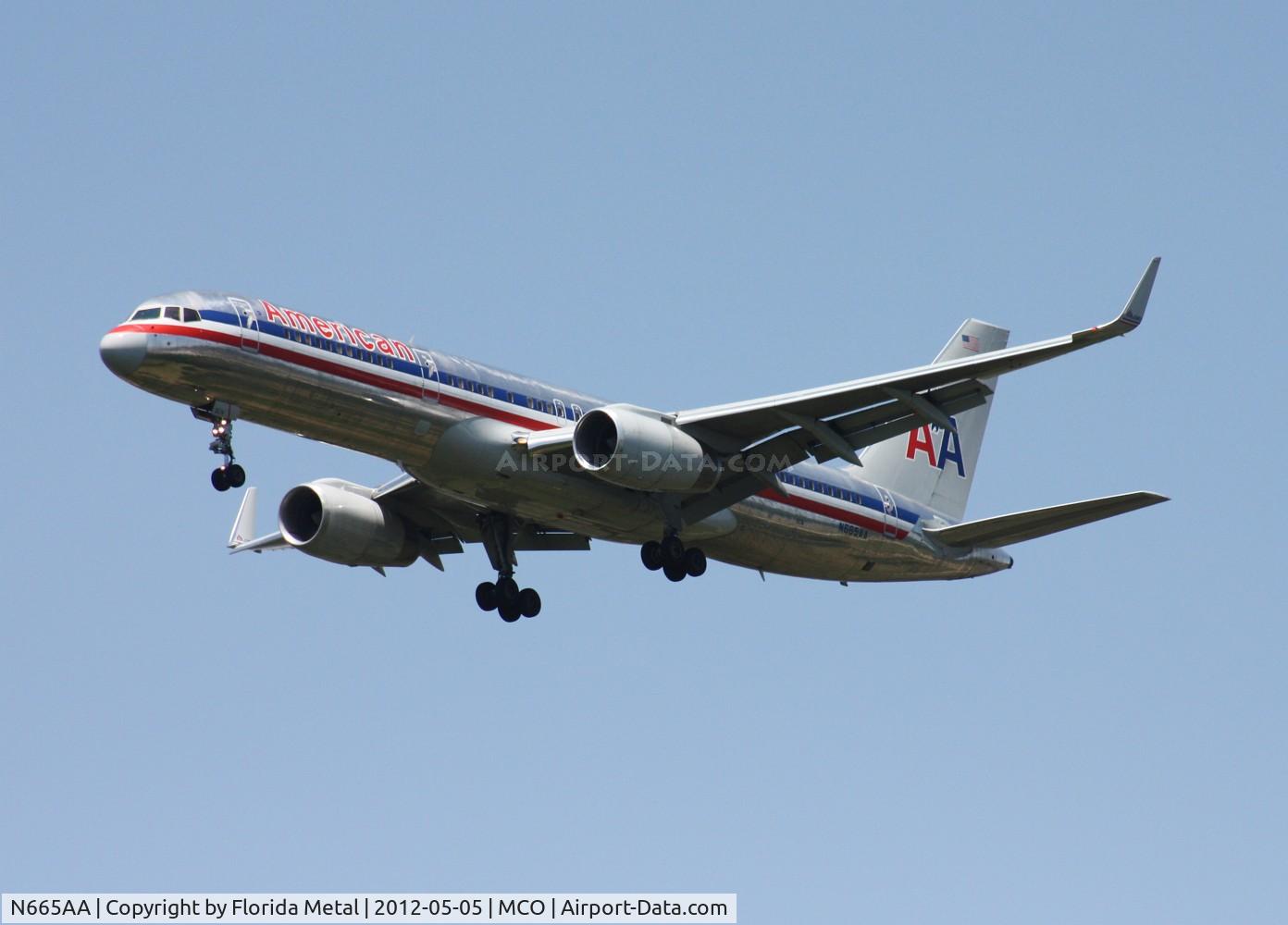 N665AA, 1992 Boeing 757-223 C/N 25299, American 757