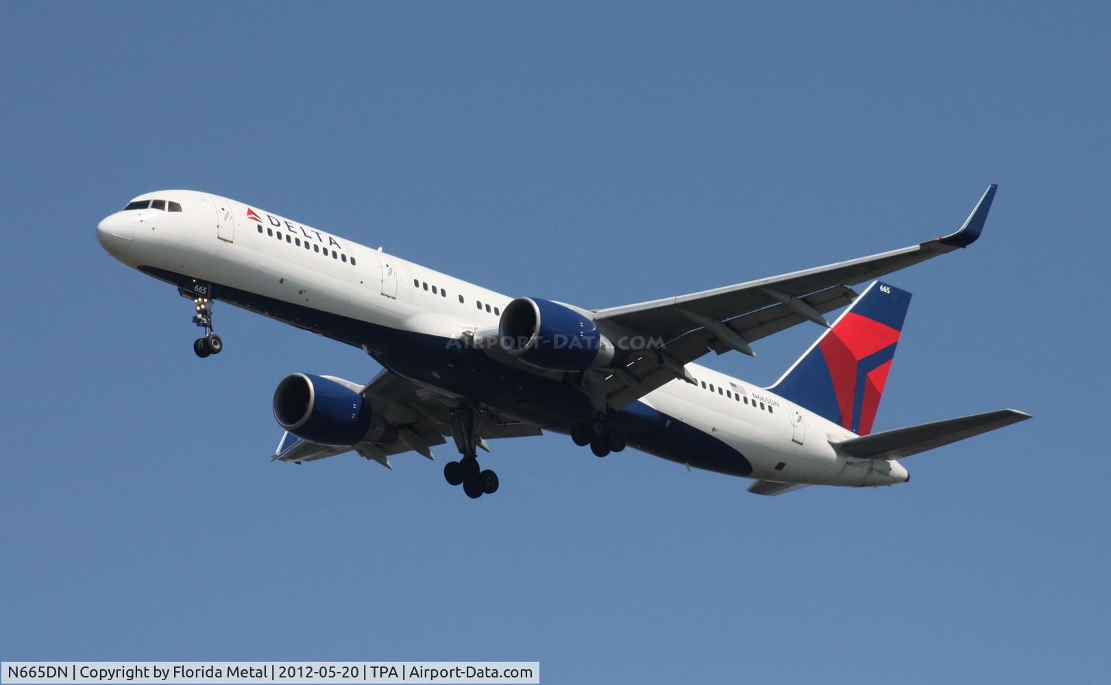 N665DN, 1991 Boeing 757-232 C/N 25013, Delta 757