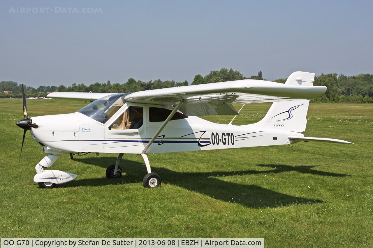 OO-G70, 2010 Tecnam P-92 Echo C/N 1355, EBZH.