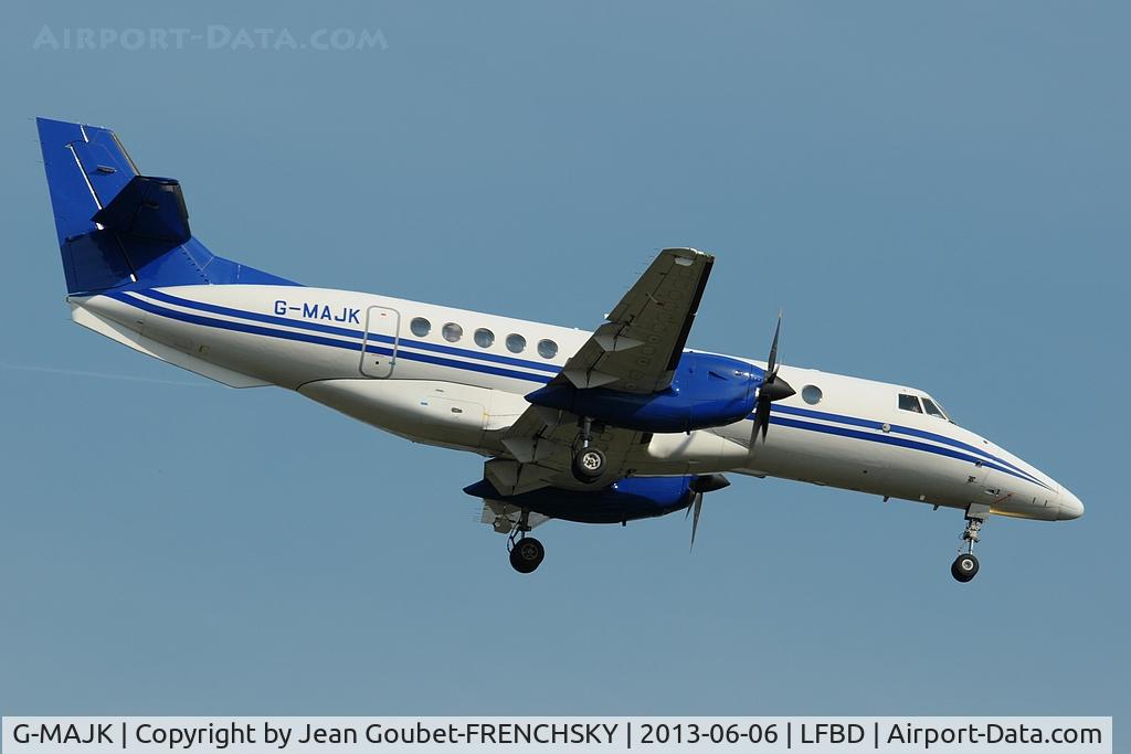 G-MAJK, 1995 British Aerospace Jetstream 41 C/N 41070, landing 23 from Dijon
