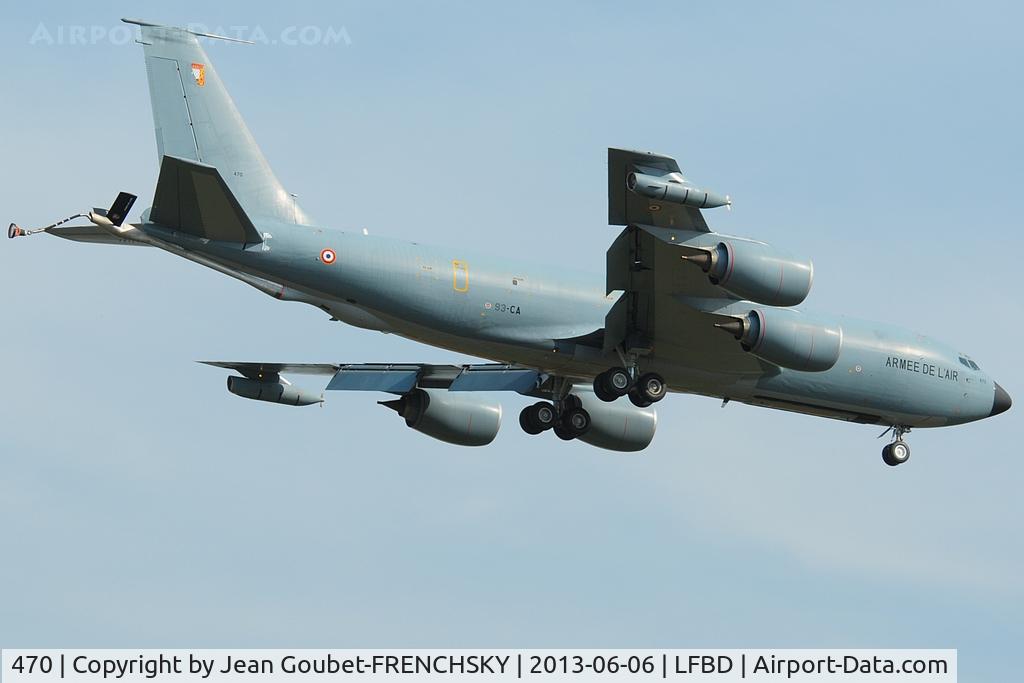 470, 1964 Boeing C-135FR Stratotanker C/N 18679, FRANCE AIR FORCE landing 23