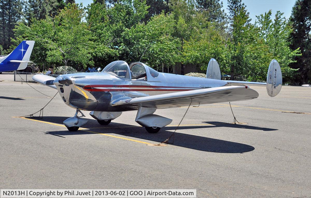 N2013H, 1946 Erco 415C Ercoupe C/N 2636, Visiting the Nevada County Air Park, Grass Valley, CA.