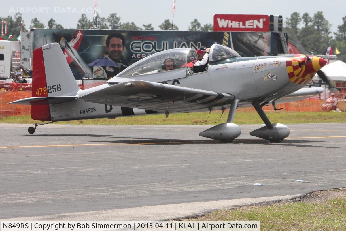 N849RS, 2006 Vans RV-8 C/N 81589, Sun N Fun 2013 - Lakeland, FL