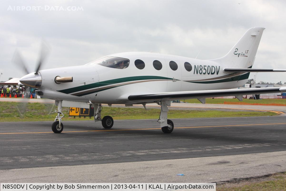 N850DV, 2011 AIR Epic LT C/N 031, Sun N Fun 2013 - Lakeland, FL