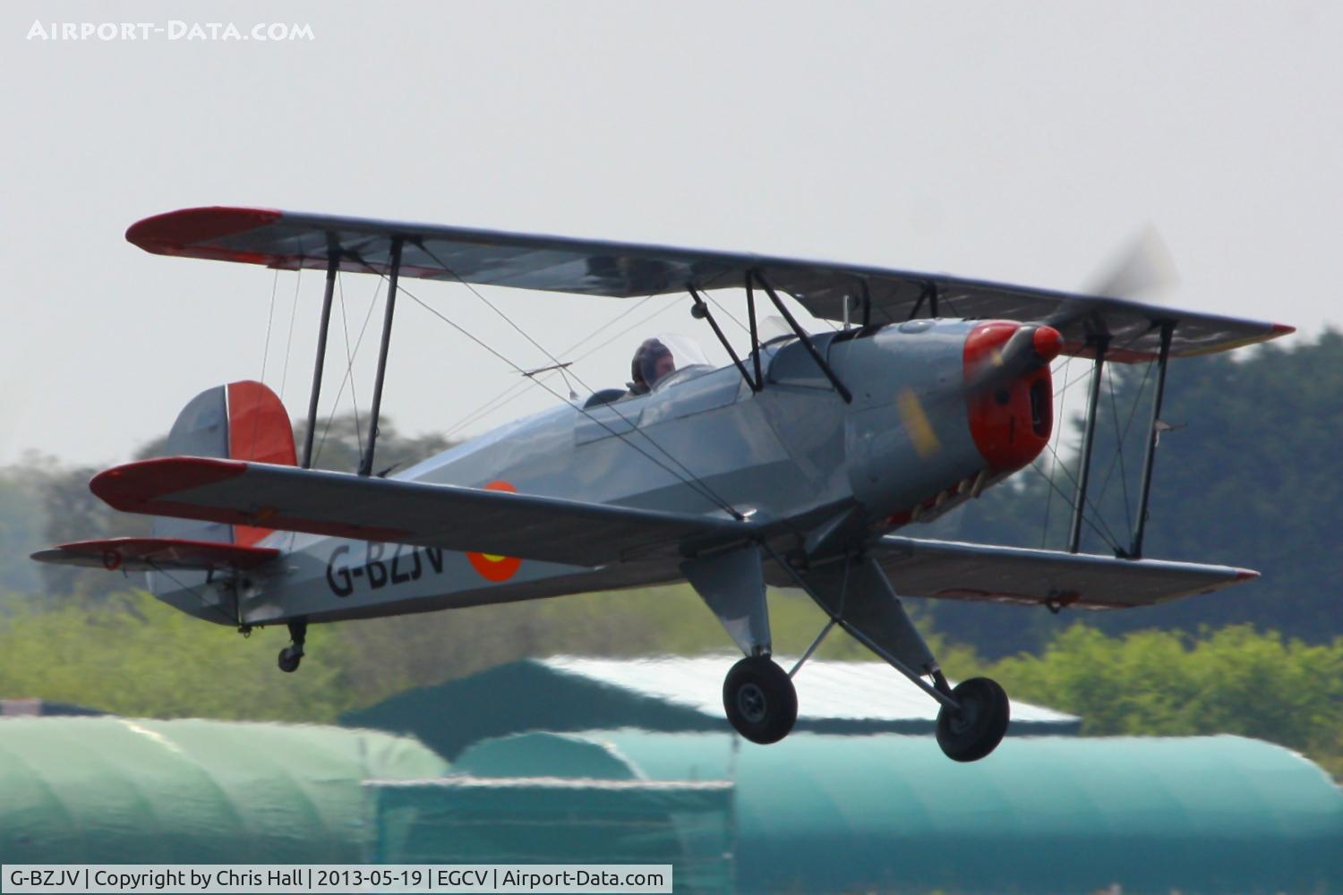 G-BZJV, 1957 CASA 1-131E Srs 1000 C/N 1075, at the Vintage Aircraft flyin