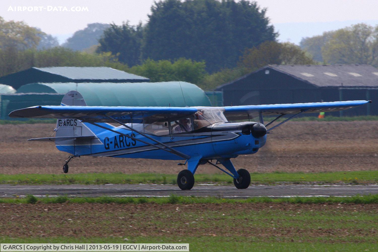 G-ARCS, 1960 Auster D6-180 C/N 3703, at the Vintage Aircraft flyin