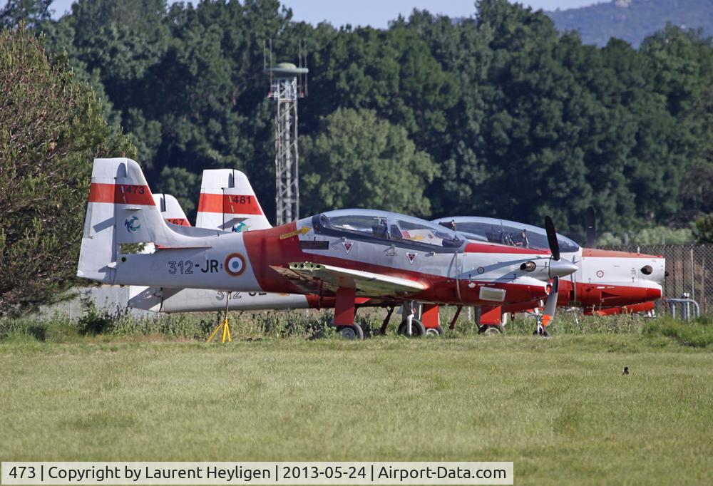473, Embraer EMB-312F Tucano C/N 312473, Stored at BA701 Salon-de-Provence, France