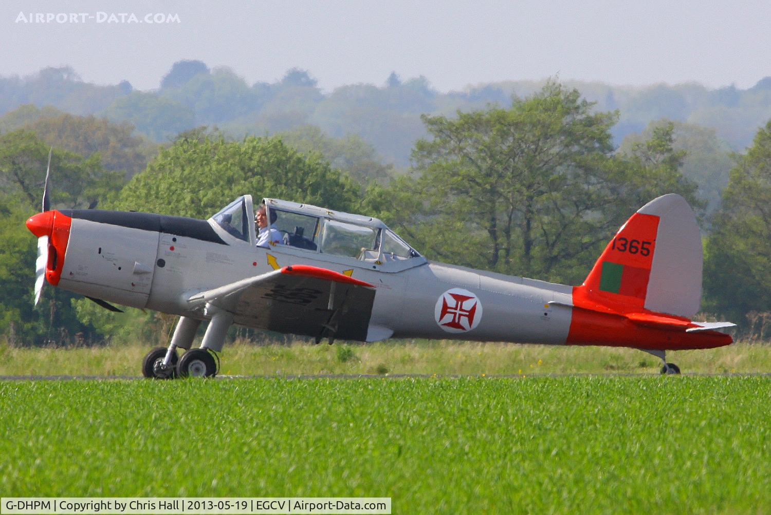 G-DHPM, 1959 OGMA DHC-1 Chipmunk T.20 C/N OGMA-55, at the Vintage Aircraft flyin