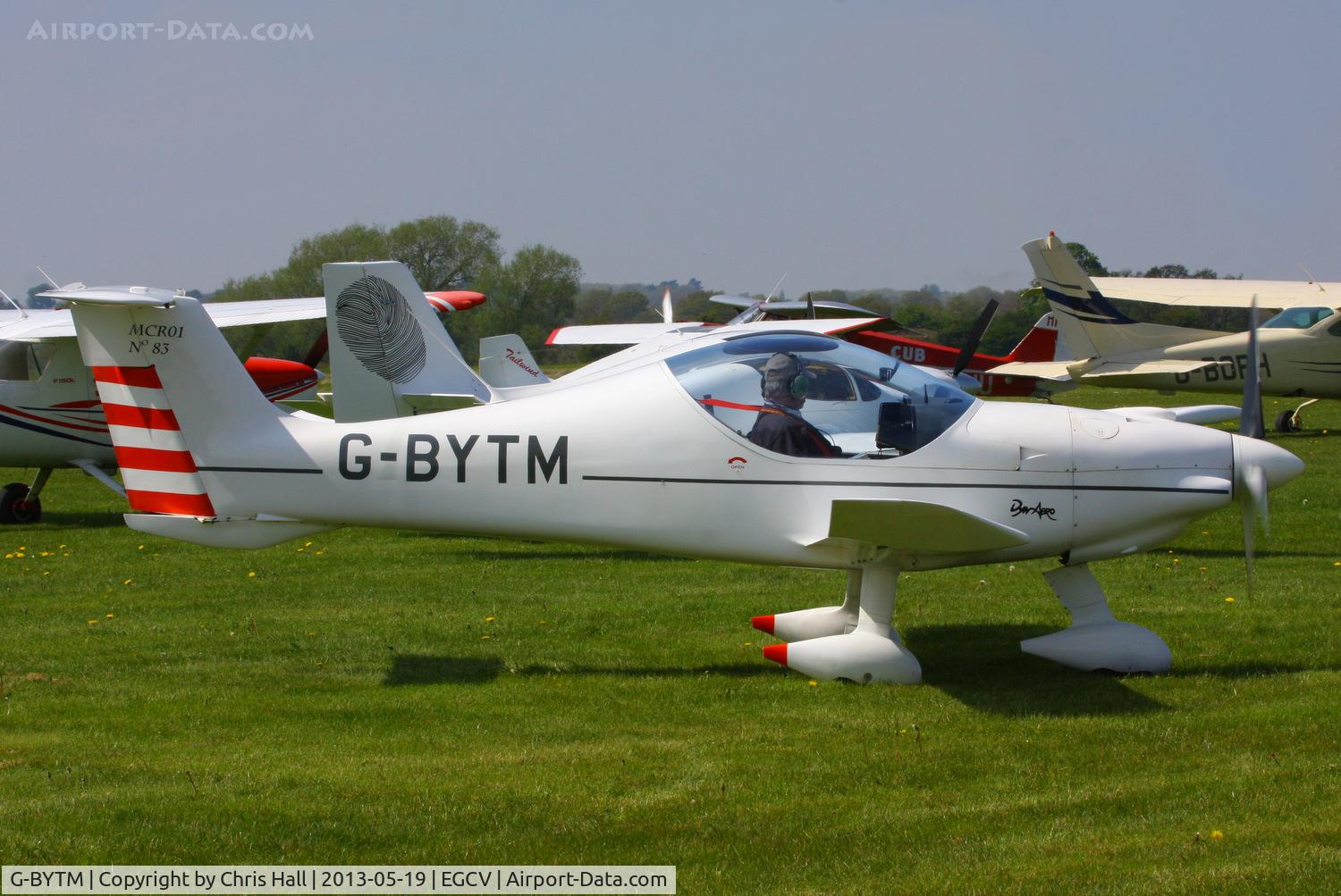 G-BYTM, 2000 Dyn'Aero MCR-01 UL C/N PFA 301-13440, at the Vintage Aircraft flyin