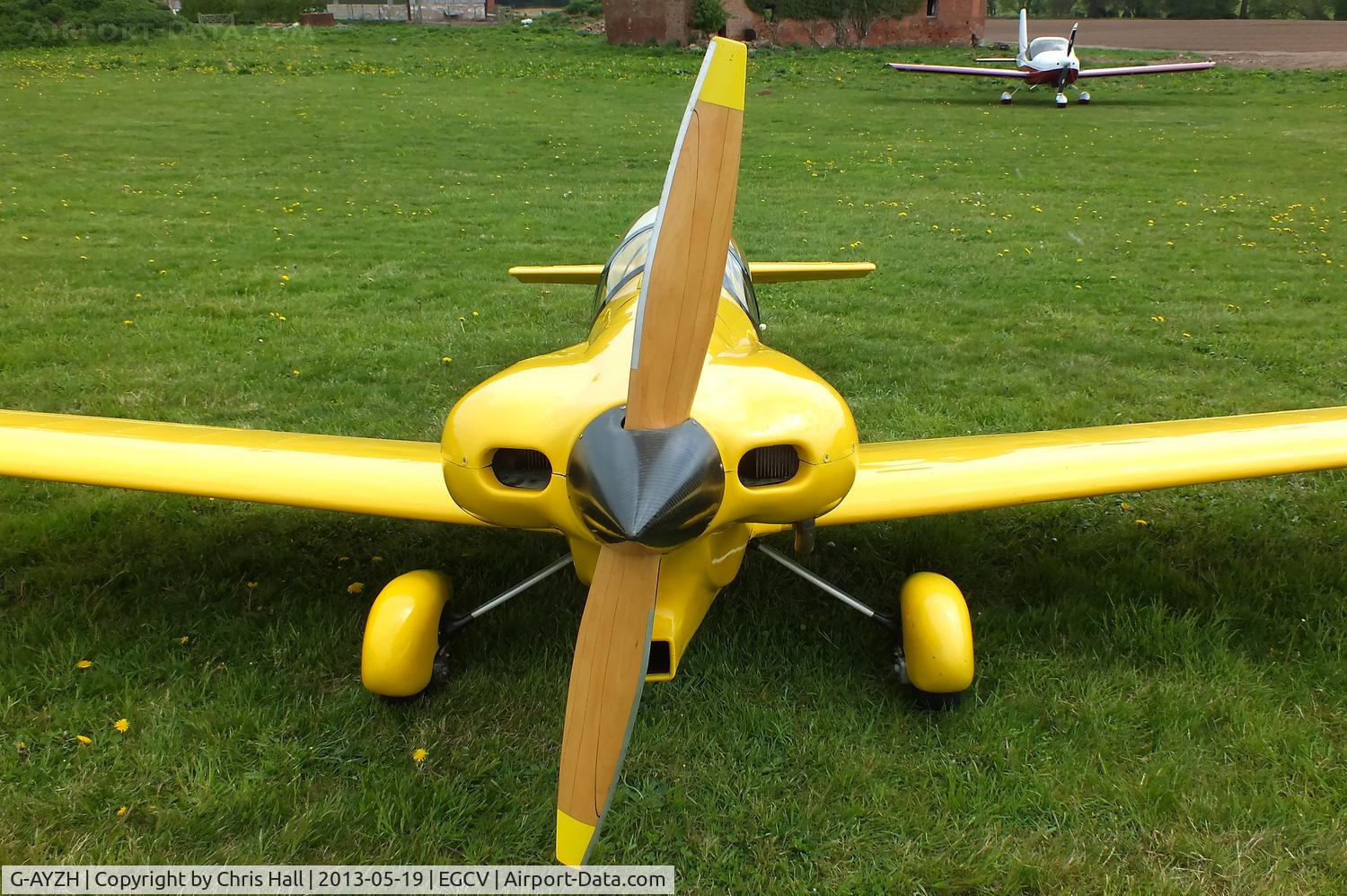 G-AYZH, 2007 Taylor JT-2 Titch C/N PFA 060-1316, at the Vintage Aircraft flyin