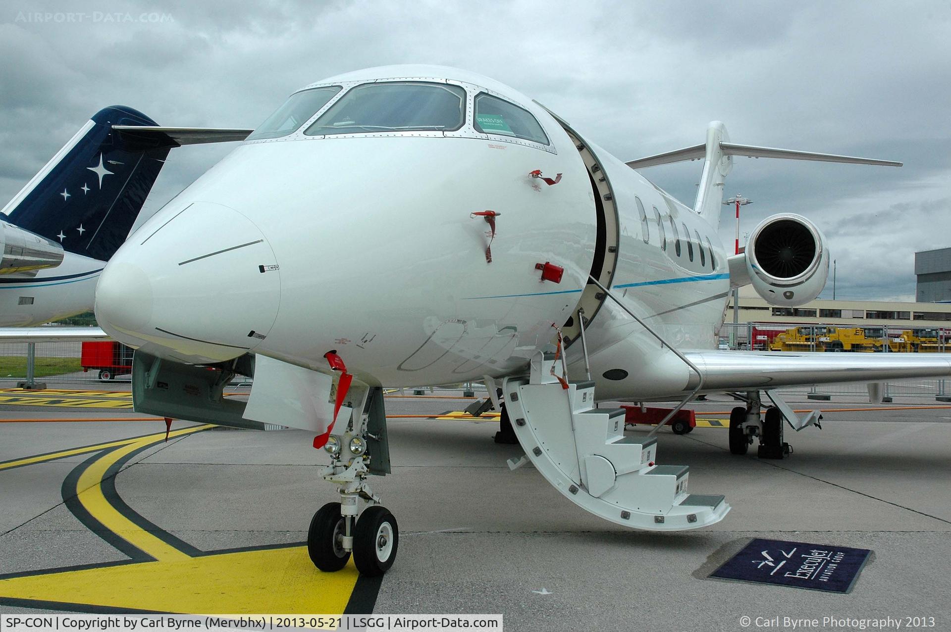 SP-CON, 2010 Bombardier Challenger 300 (BD-100-1A10) C/N 20295, Part of the EBACE 2013 Static Display