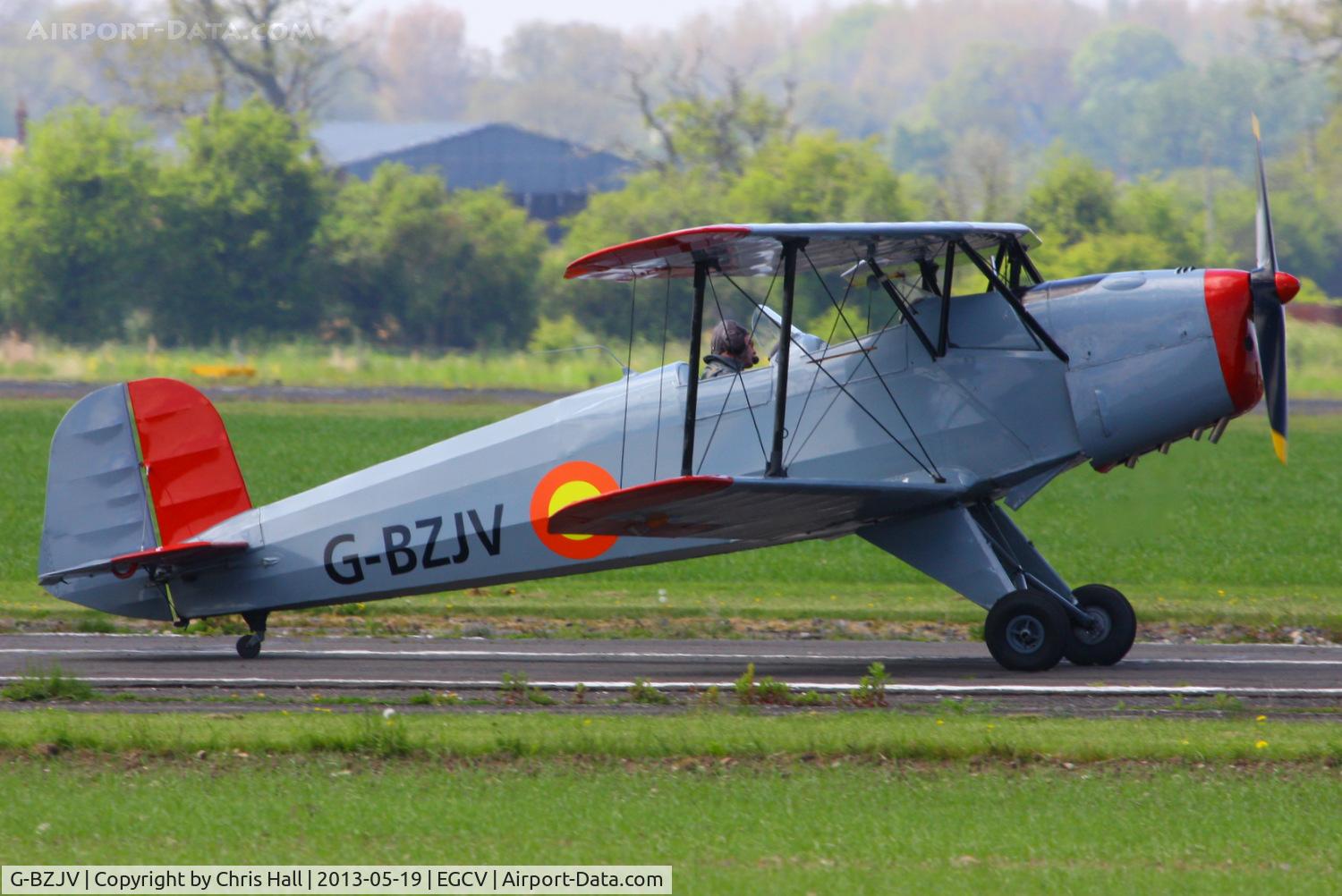 G-BZJV, 1957 CASA 1-131E Srs 1000 C/N 1075, at the Vintage Aircraft flyin