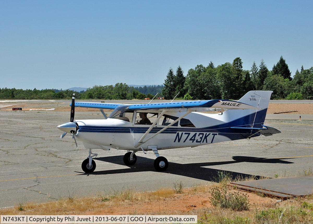 N743KT, 2002 Maule MT-7-235 Super Rocket C/N 18056C, On taxi way at the Nevada County Air Park, Grass Valley, CA.
