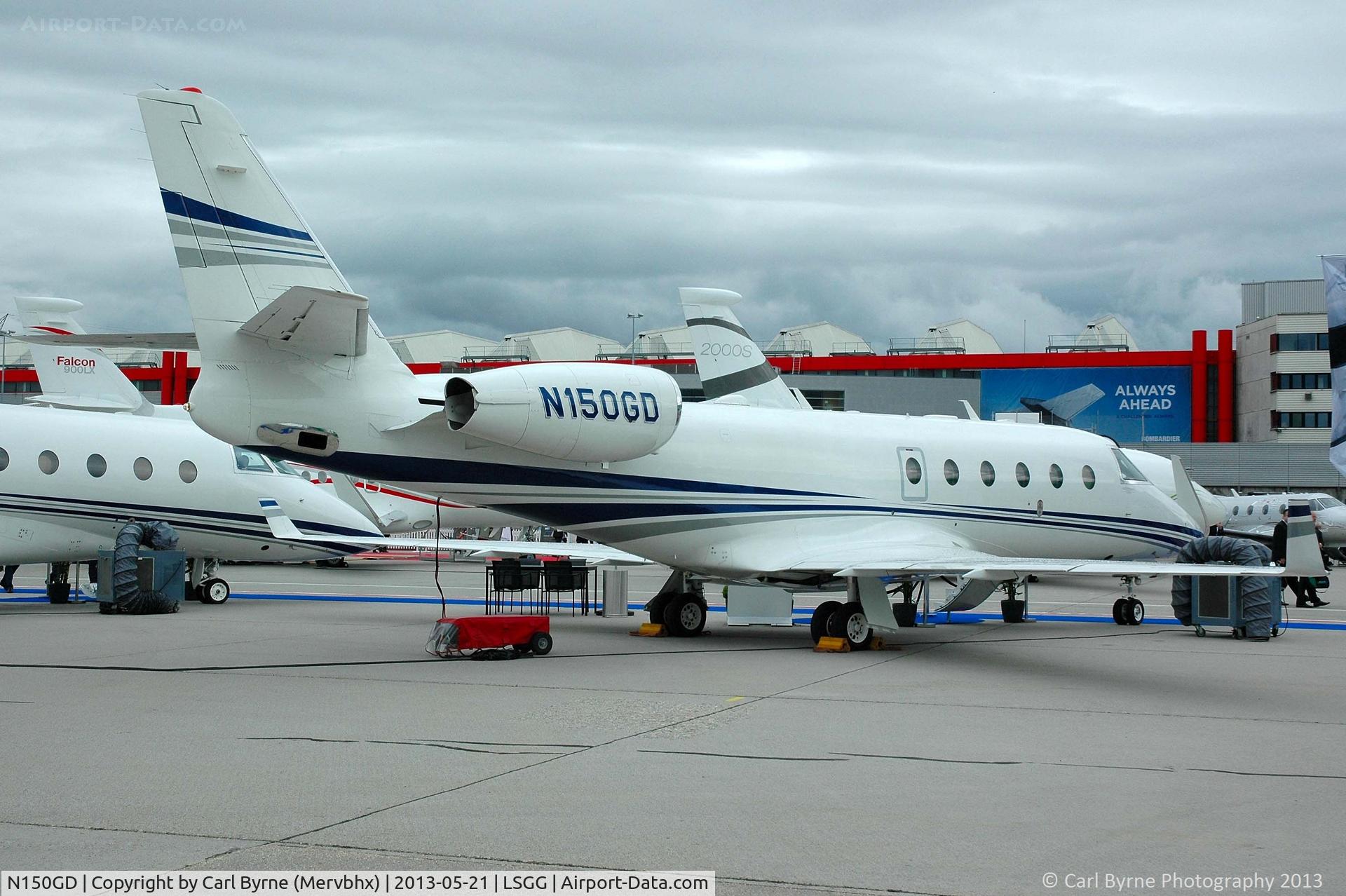 N150GD, 2008 IAI Gulfstream G150 C/N 256, Part of the EBACE 2013 Static Display