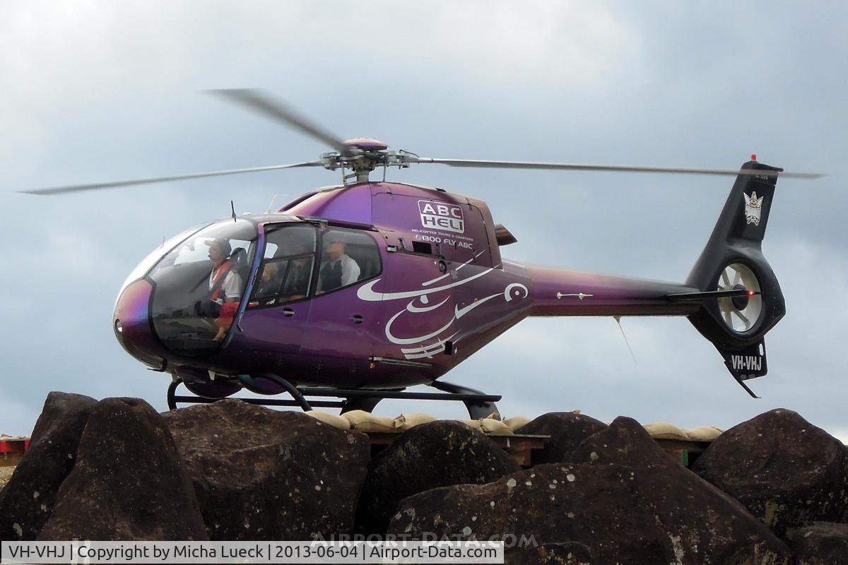 VH-VHJ, 2002 Eurocopter EC-120B Colibri C/N 1300, Coolangatta Beach