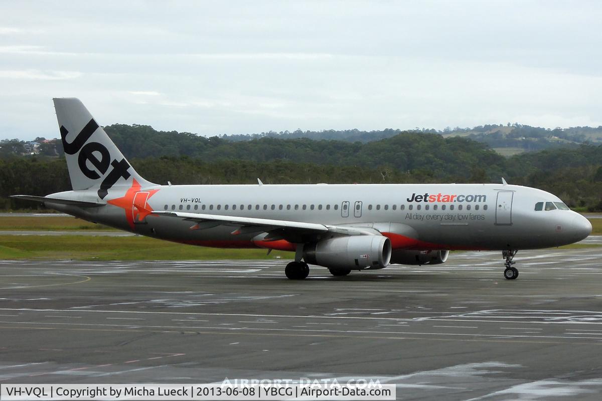 VH-VQL, 2006 Airbus A320-232 C/N 2642, Coolangatta