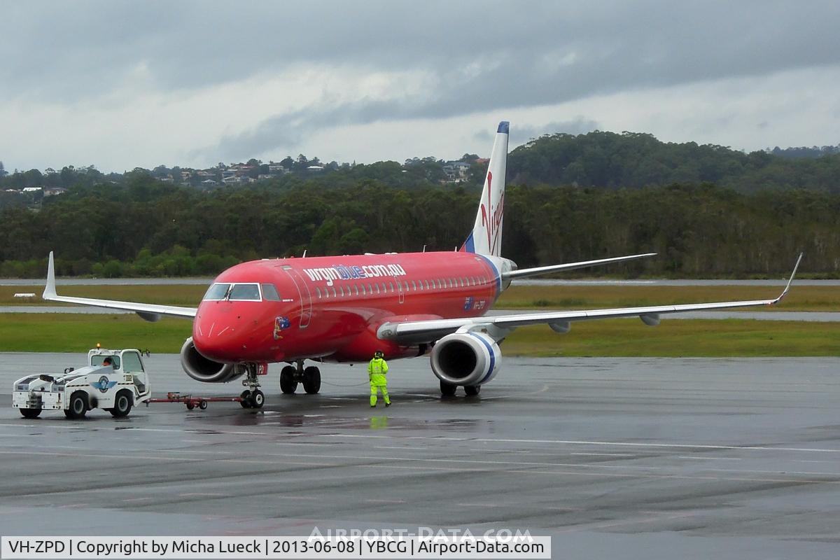 VH-ZPD, 2008 Embraer 190AR (ERJ-190-100IGW) C/N 19000176, Coolangatta