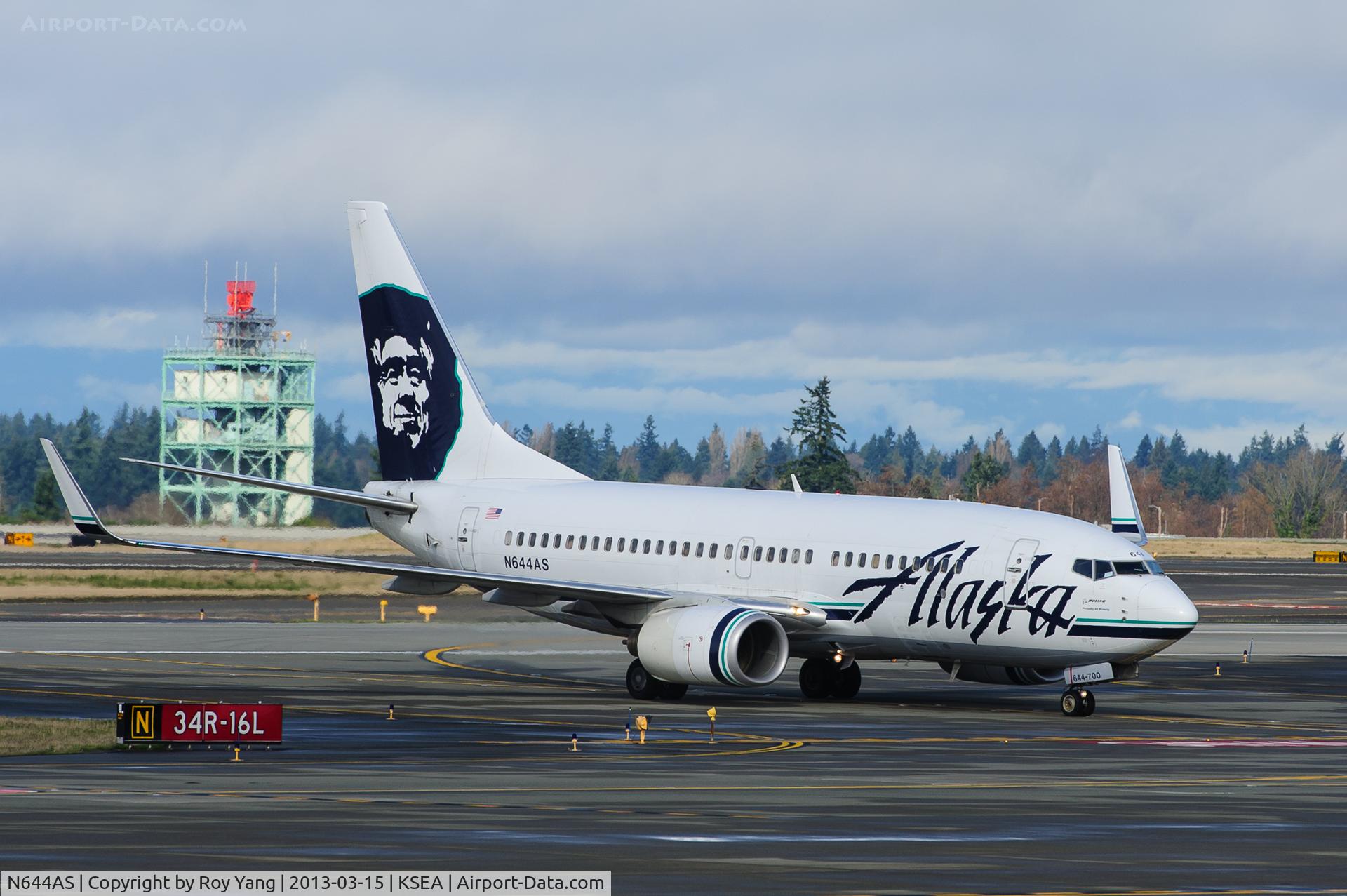 N644AS, 2003 Boeing 737-790 C/N 30795, Alaska Airlines B737