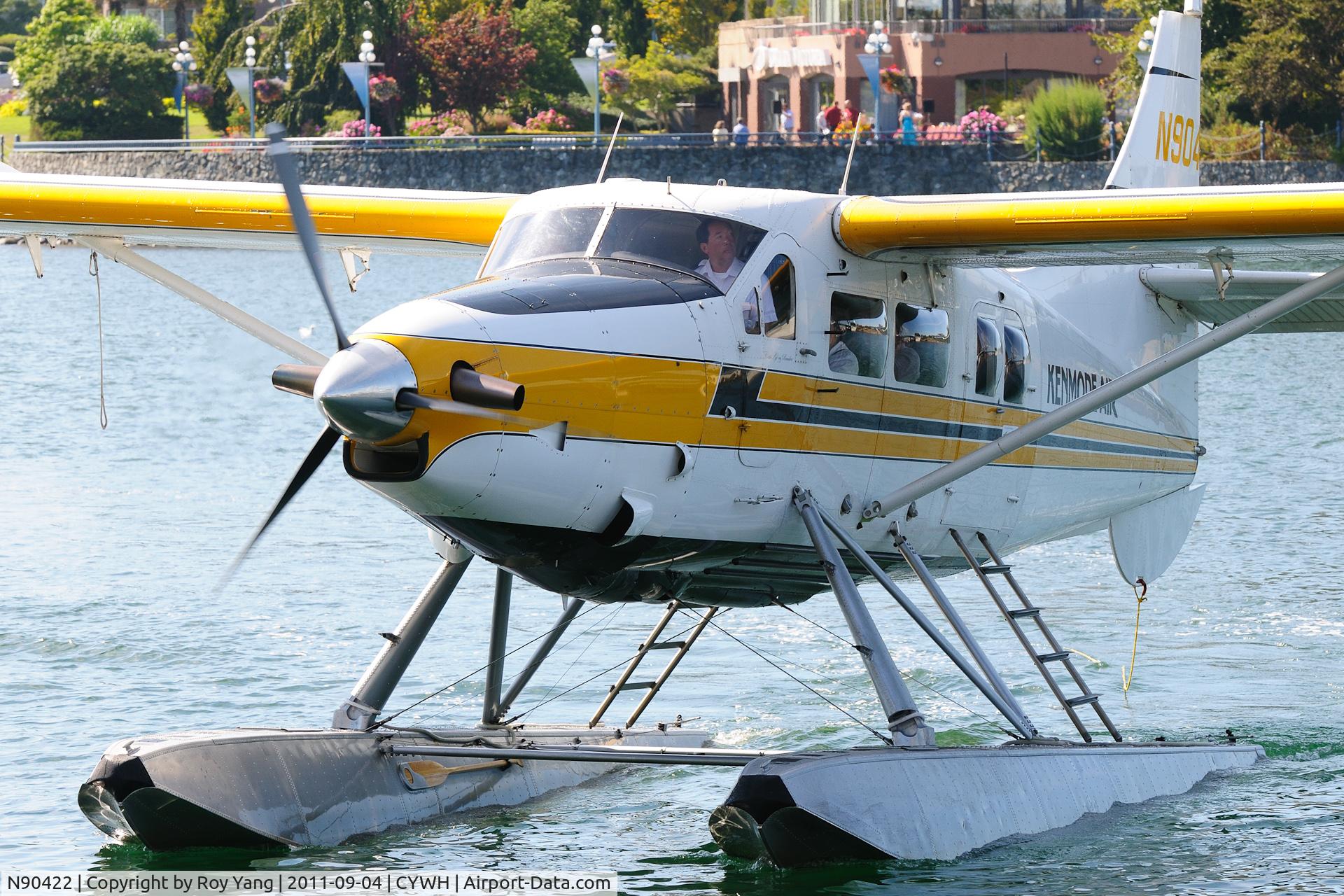 N90422, 1955 De Havilland Canada DHC-3T Vazar Turbine Otter Otter C/N 152, Kenmore Air Water Plane at Victoria
