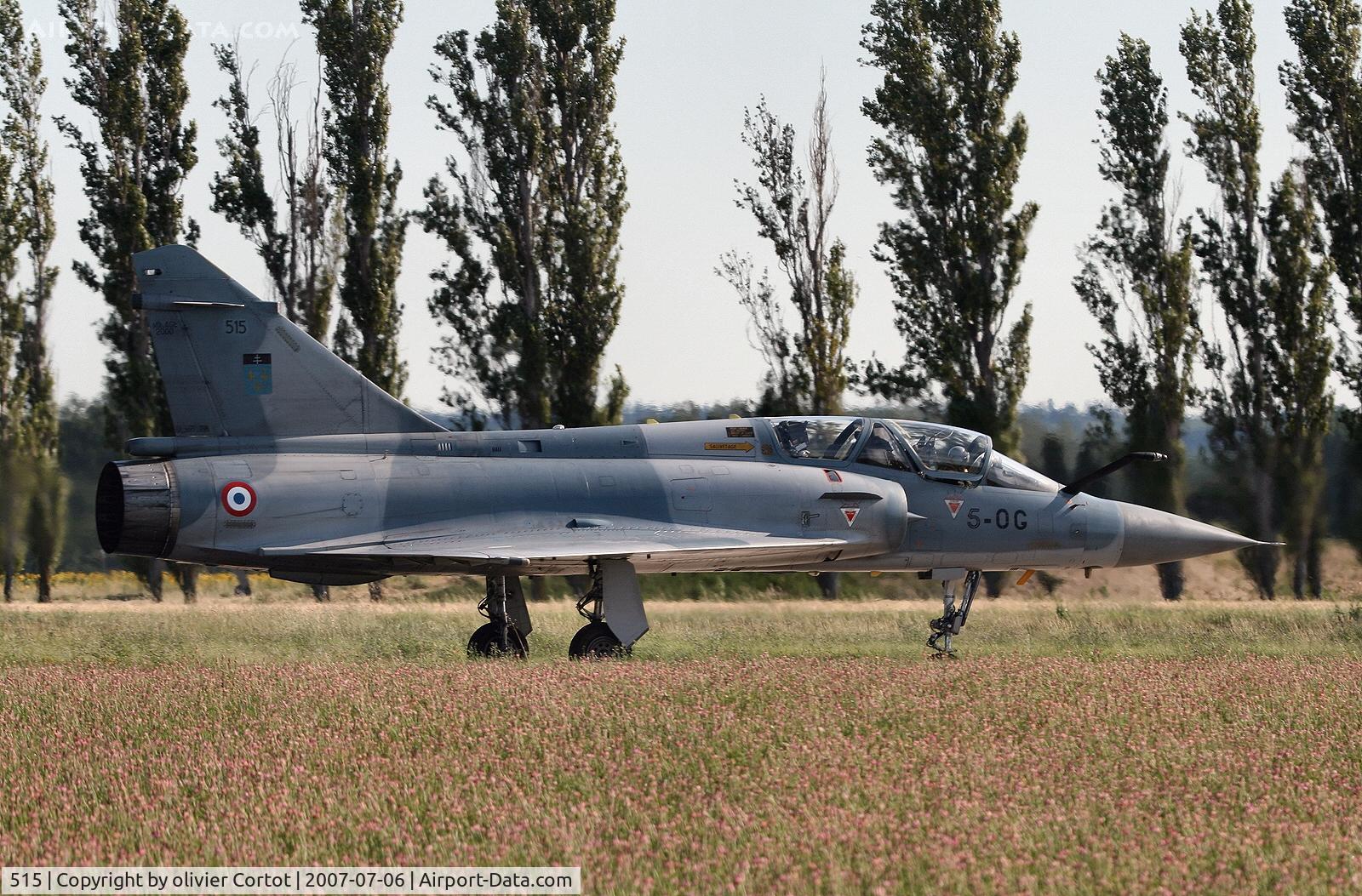 515, Dassault Mirage 2000B C/N 175, Orange 2007
