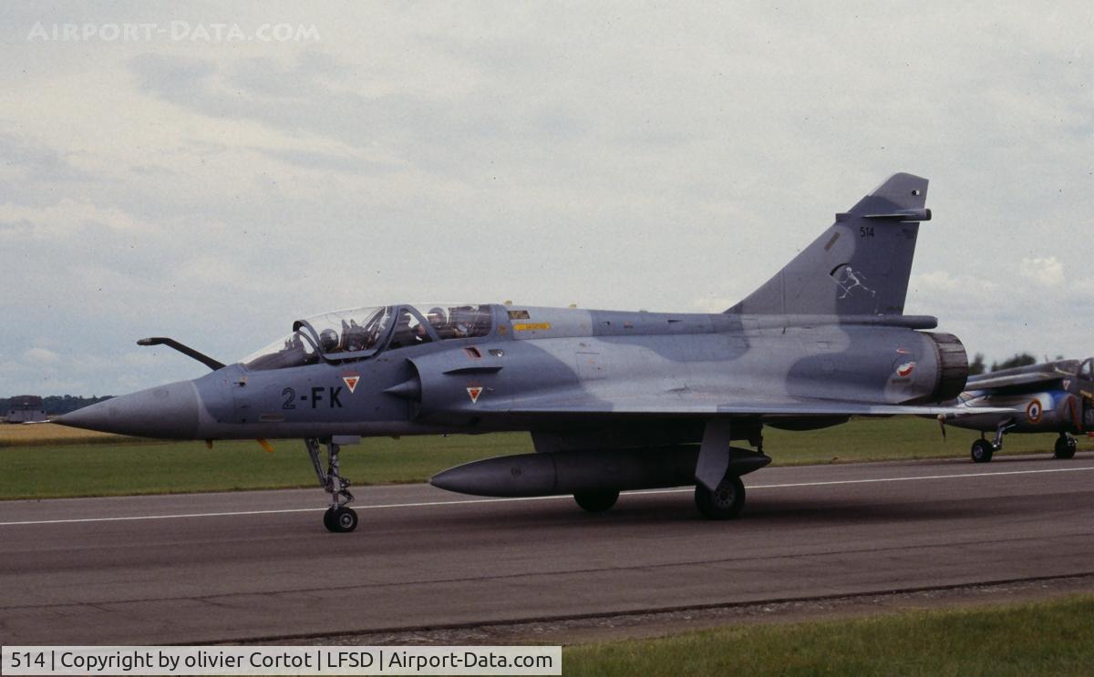 514, Dassault Mirage 2000B C/N 164, Dijon airshow 1997