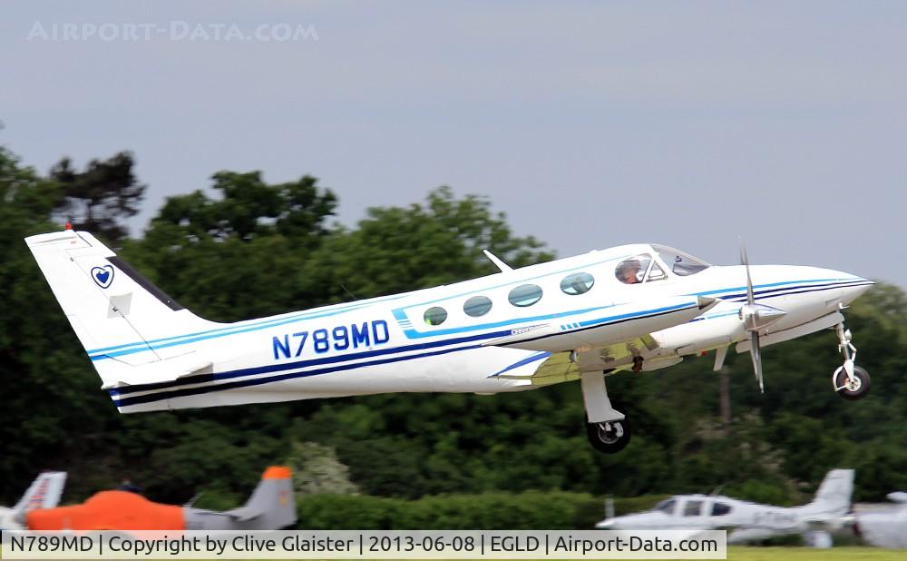 N789MD, 1980 Cessna 340A C/N 340A1021, Ex: N4620N > ZS-KRH > G-BMDM > G-LIZA > N789MD - Originally owned to, Skyline Helicopters Ltd in October 1985 as G-BMDM and currently with, N789MD Inc Trustee, USA since January 2012 as N789MD