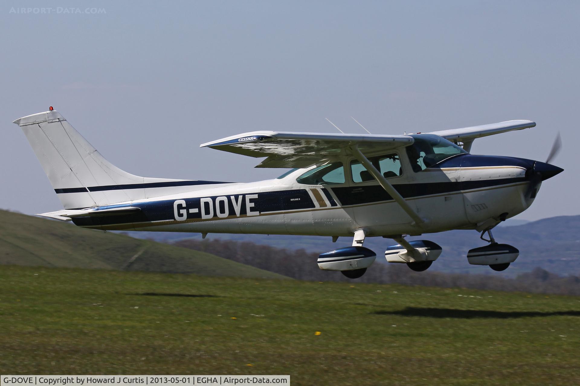 G-DOVE, 1979 Cessna 182Q Skylane C/N 182-66724, Privately owned, a resident here..