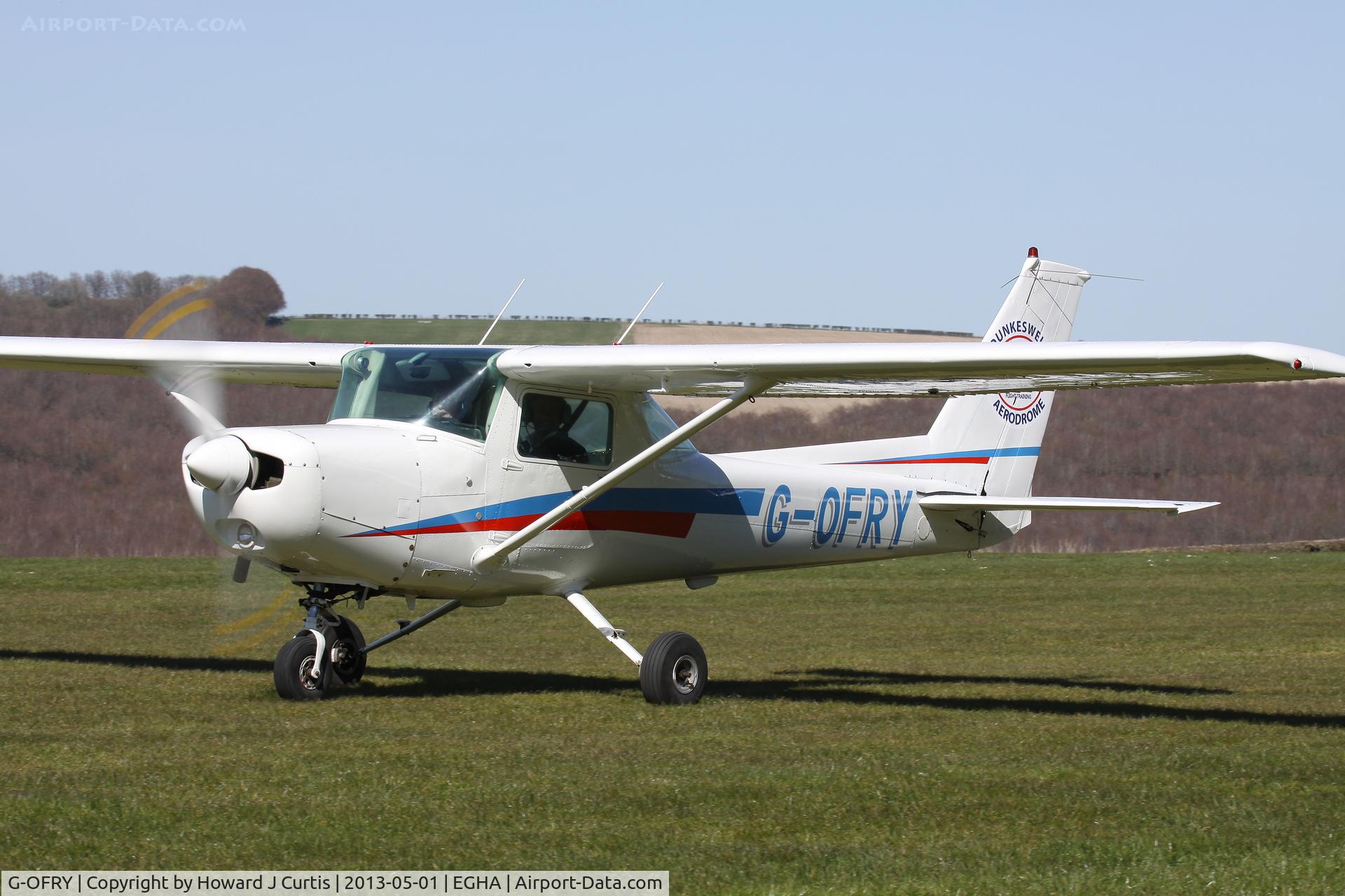 G-OFRY, 1978 Cessna 152 C/N 152-81420, Privately owned.