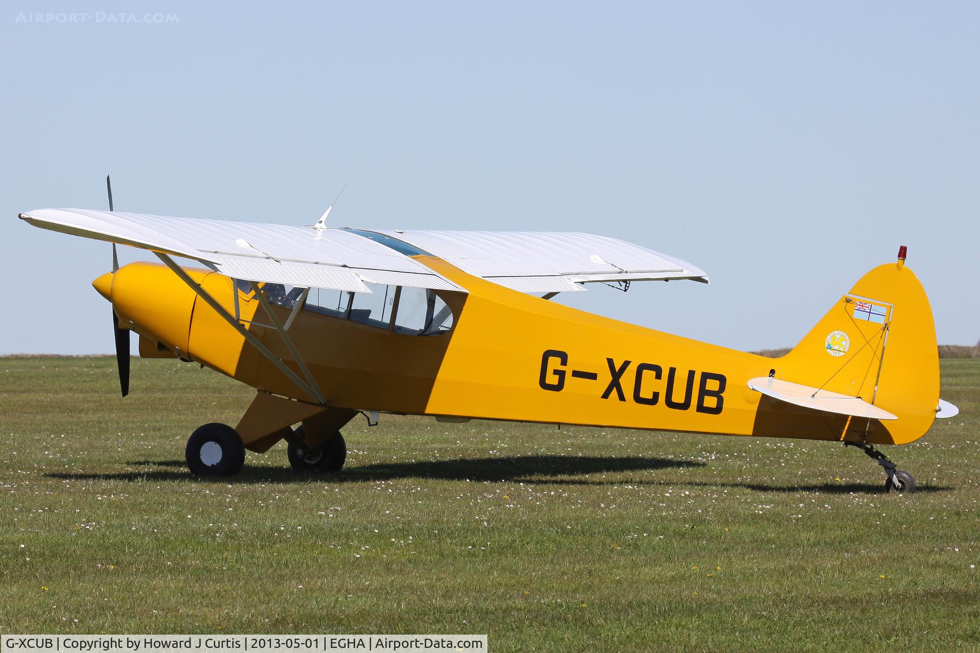 G-XCUB, 1981 Piper PA-18-150 Super Cub C/N 18-8109036, Privately owned.