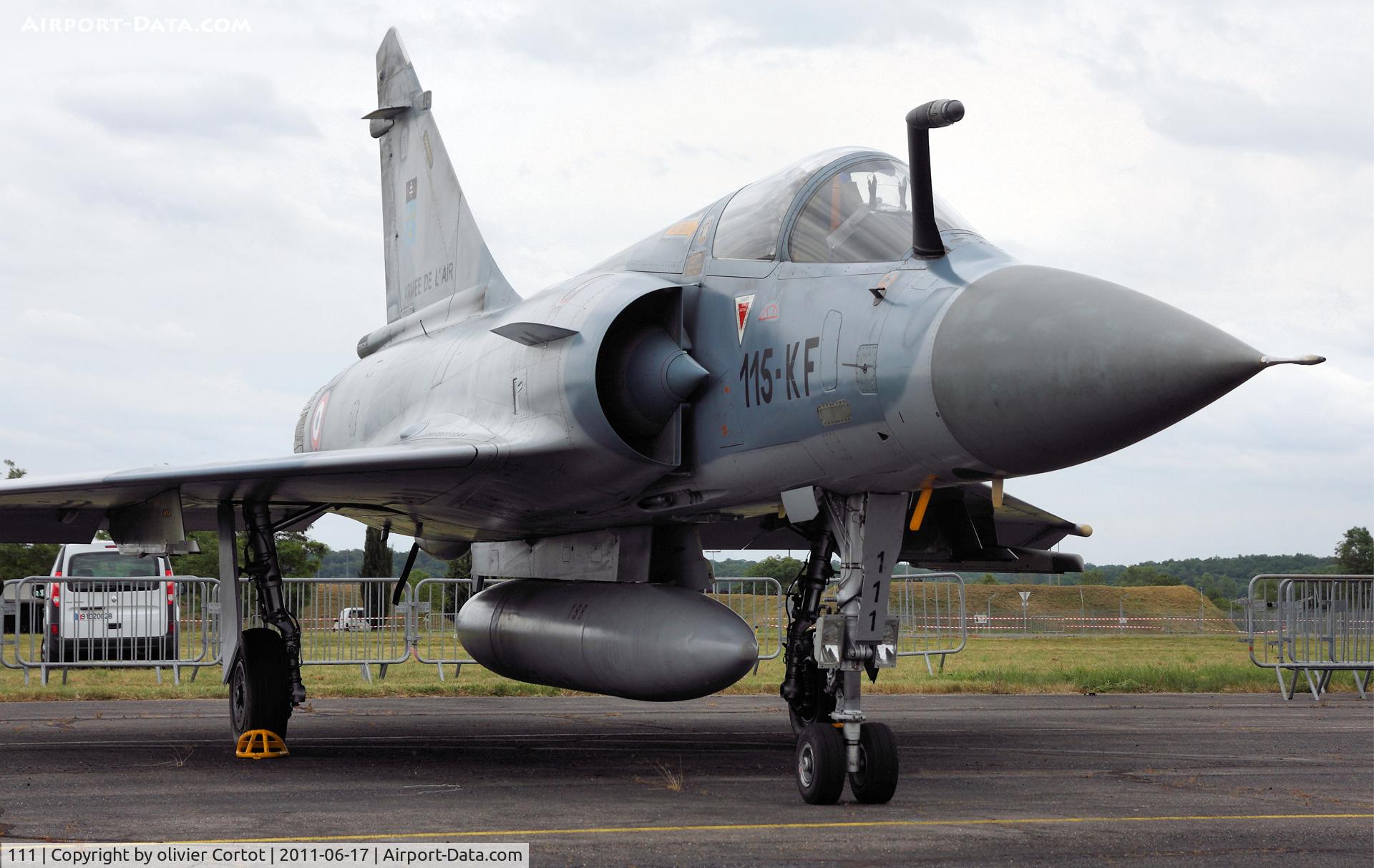 111, Dassault Mirage 2000C C/N 111, Saint Dizier airshow 2011