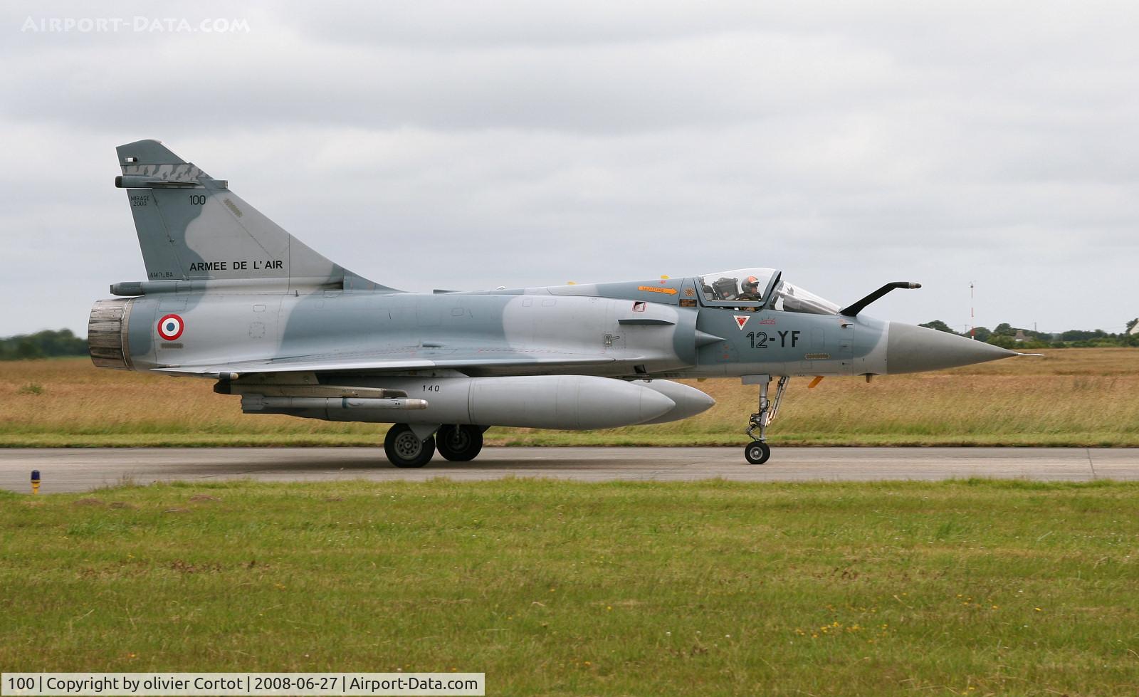 100, Dassault Mirage 2000C C/N 361, Tiger meet 2008