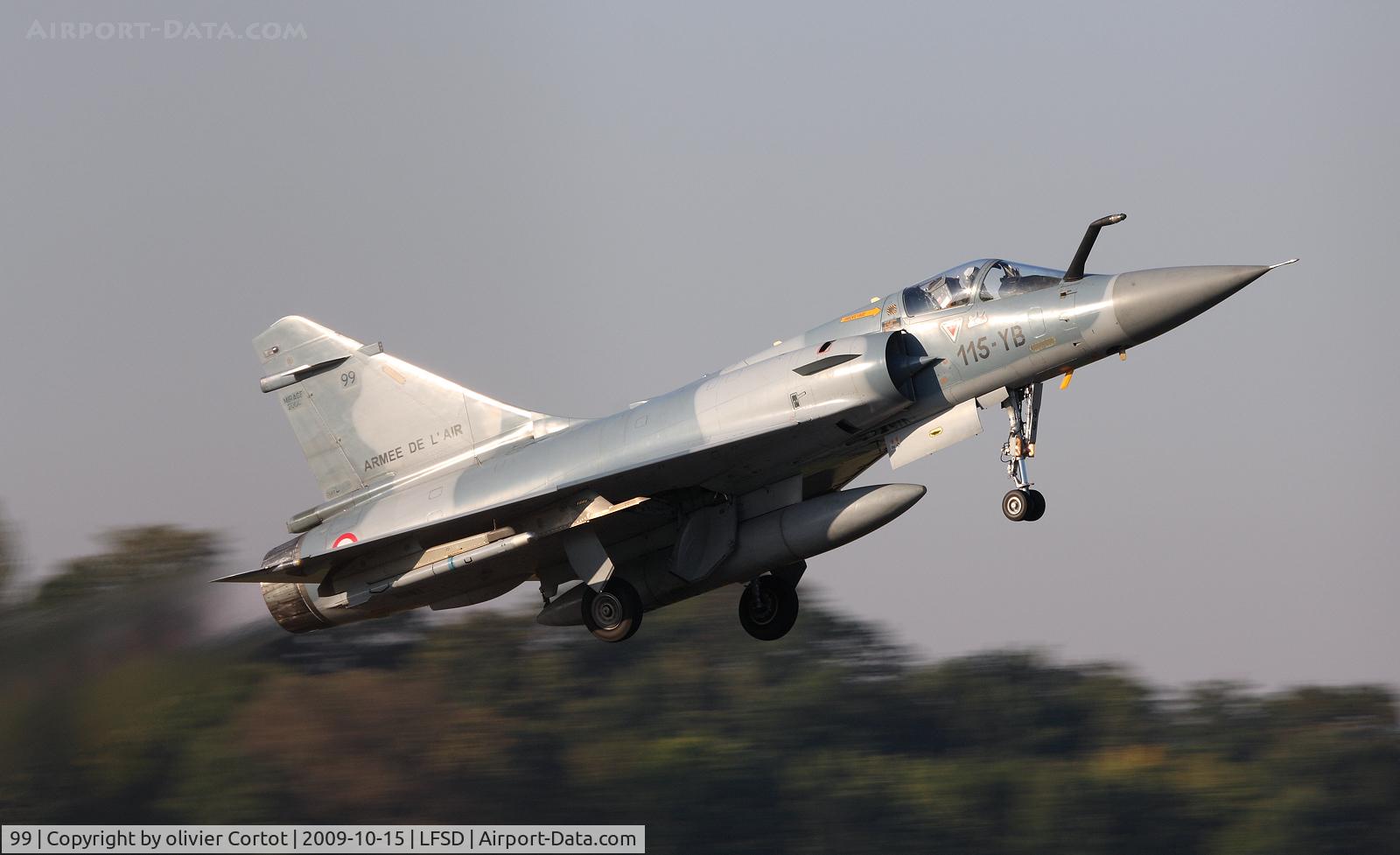 99, Dassault Mirage 2000C C/N 359, 115-YB, Dijon